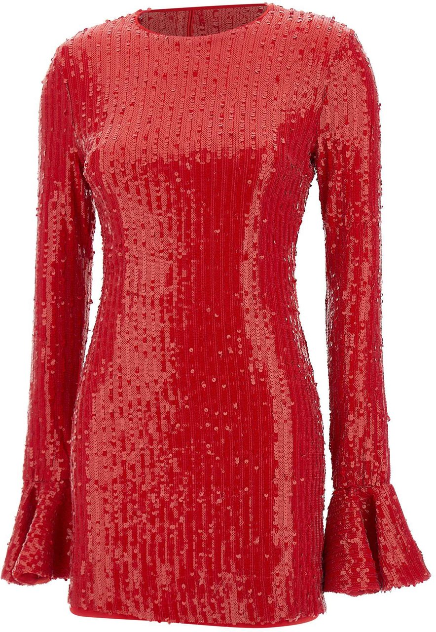 Rotate Rotate Birger Christensen Dresses Red Rood
