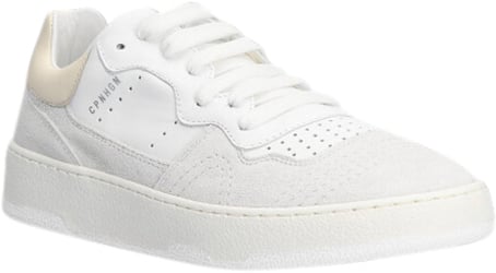 Copenhagen Copenhagen CPH461 LEATHER MIX WHITE BUTTER Wit