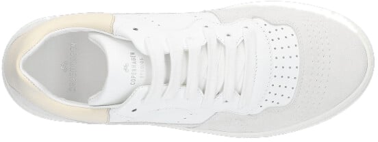 Copenhagen Copenhagen CPH461 LEATHER MIX WHITE BUTTER Wit