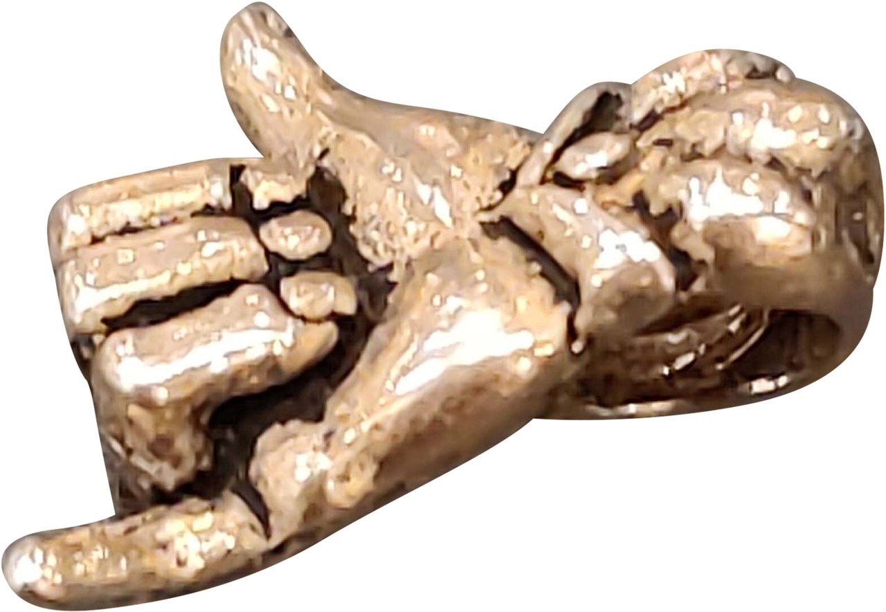 Catherine Michiels Charm Aloha bronze Shaka Hand 0121BR Catherine Michiels Divers