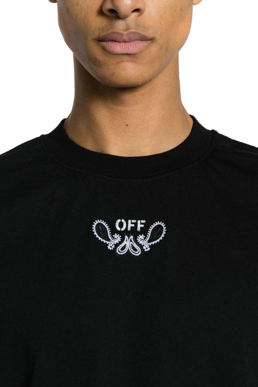 OFF-WHITE T-shirt Black Zwart