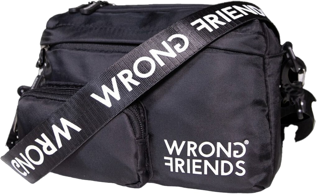 Wrong Friends DIJON CROSSBODY BAG - BLACK Zwart
