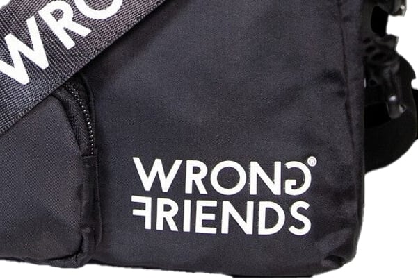 Wrong Friends DIJON CROSSBODY BAG - BLACK Zwart