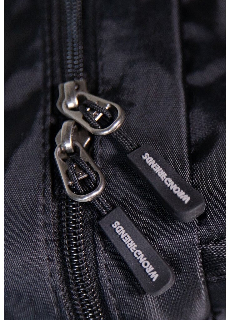 Wrong Friends DIJON CROSSBODY BAG - BLACK Zwart