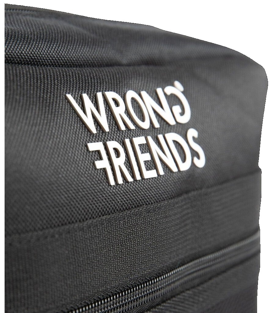Wrong Friends PORTO CROSSBODY BAG - BLACK Zwart