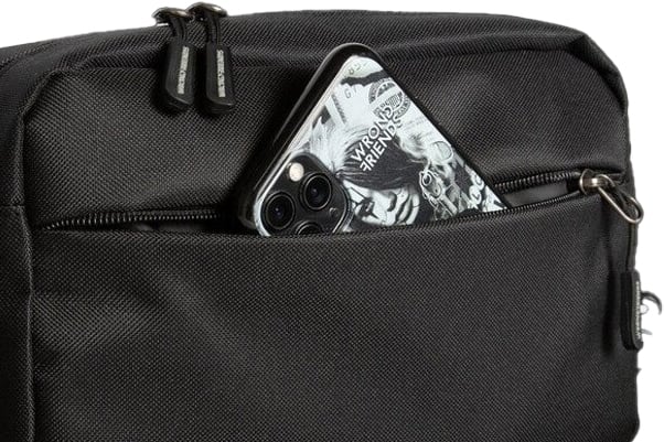 Wrong Friends PORTO CROSSBODY BAG - BLACK Zwart