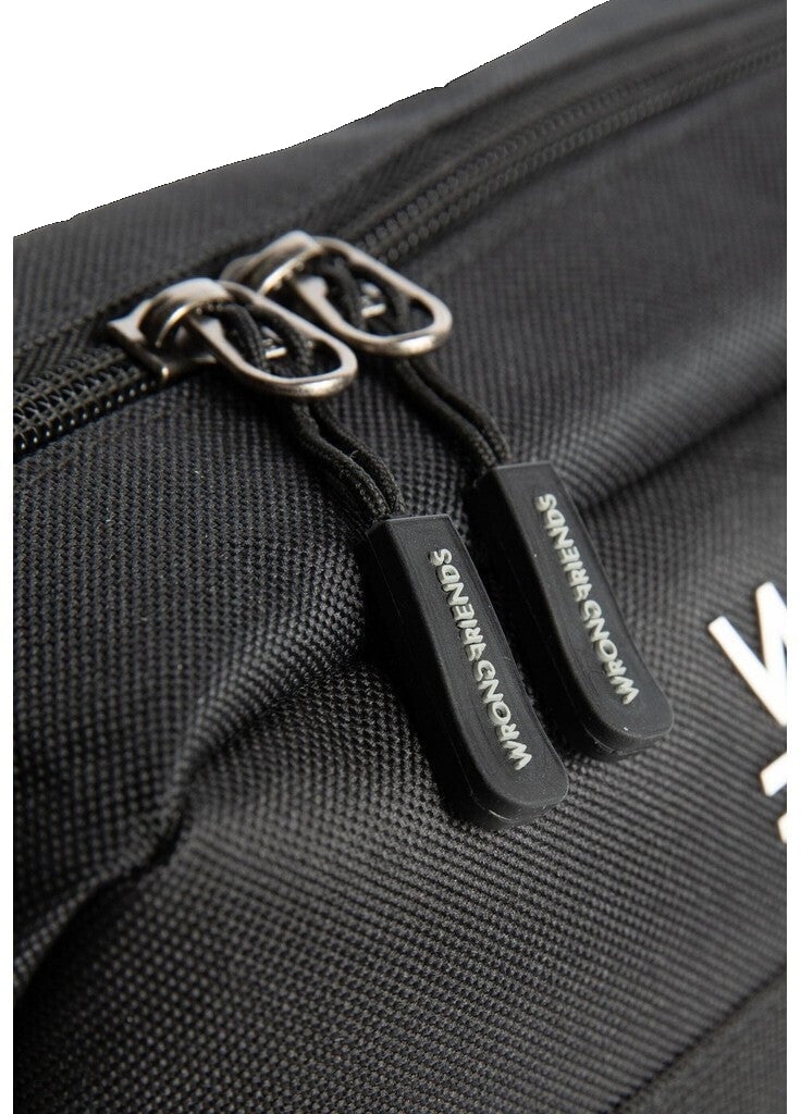 Wrong Friends PORTO CROSSBODY BAG - BLACK Zwart