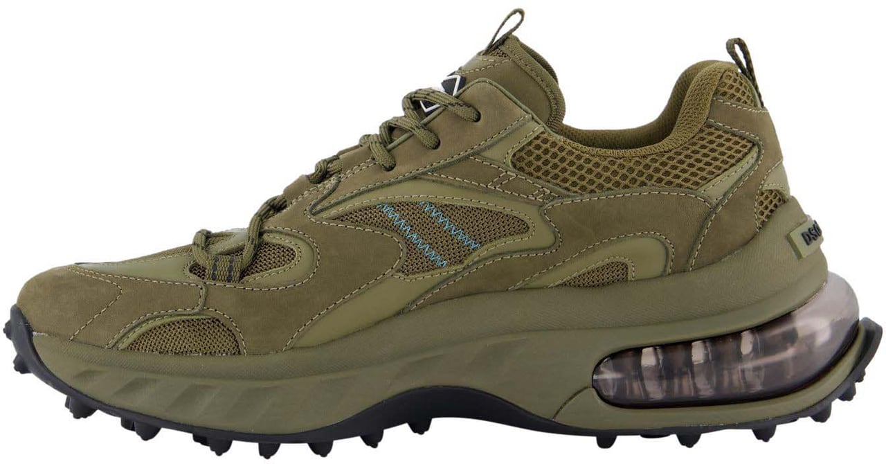 Dsquared2 Heren Bubble Sneaker Groen Groen