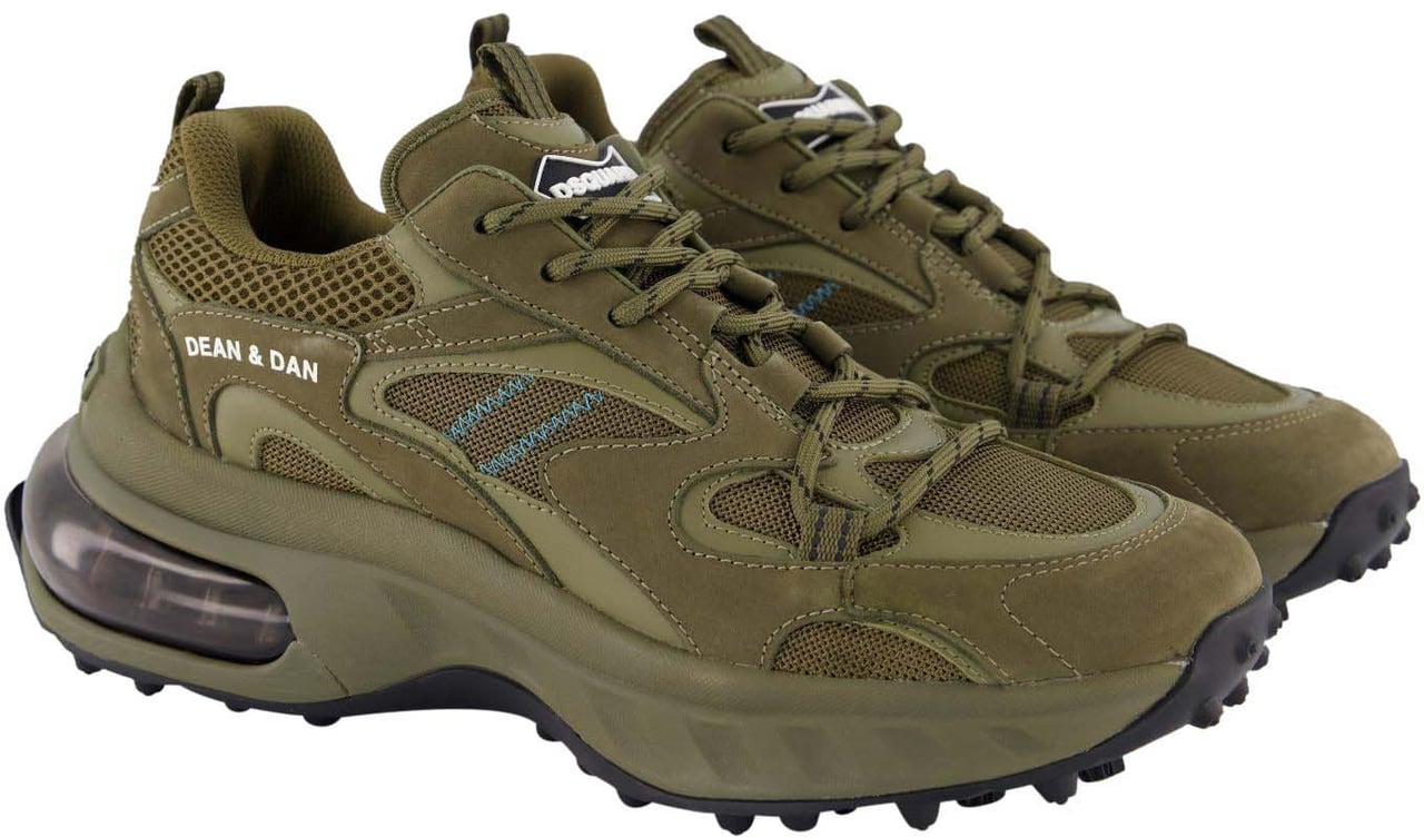 Dsquared2 Heren Bubble Sneaker Groen Groen