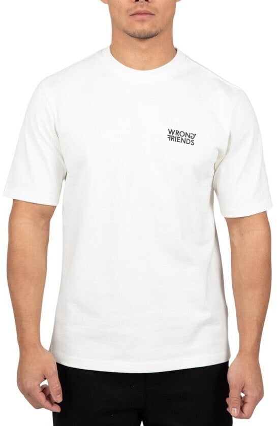 Wrong Friends NAAS T-SHIRT - COCONUT WHITE Wit