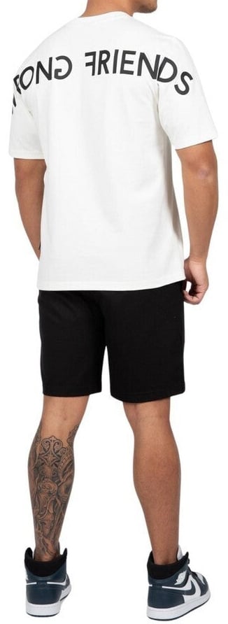 Wrong Friends NAAS T-SHIRT - COCONUT WHITE Wit