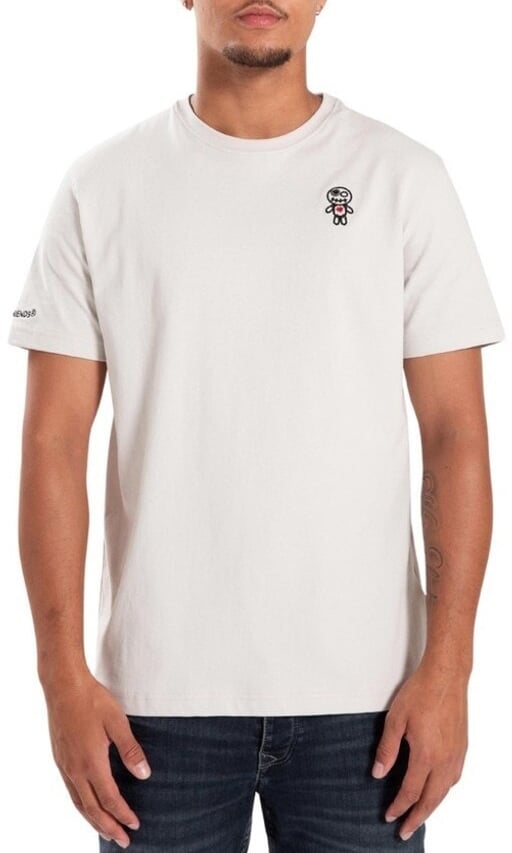 Wrong Friends LODI T-SHIRT - LIGHT GREY Grijs