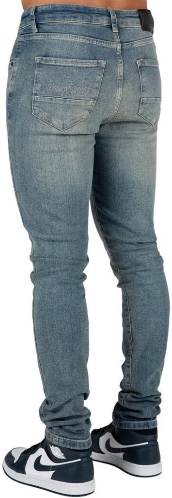 Wrong Friends LOS ANGELES JEANS - BLUE Blauw