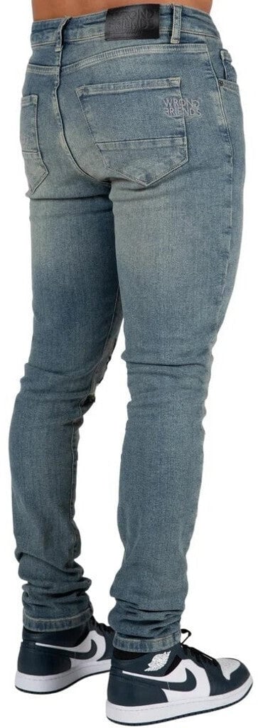 Wrong Friends LOS ANGELES JEANS - BLUE Blauw
