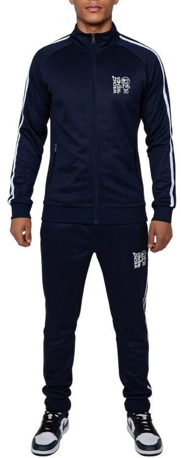 Wrong Friends MILAZZO TRACK PANTS - NAVY Blauw