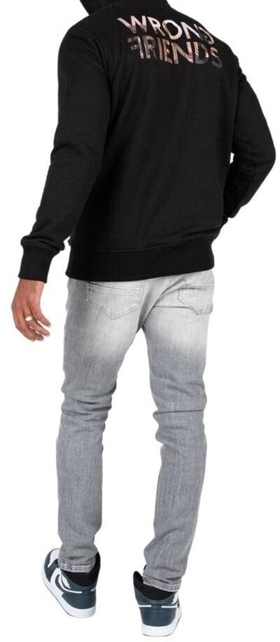 Wrong Friends RAMSEY HOODIE - BLACK Zwart