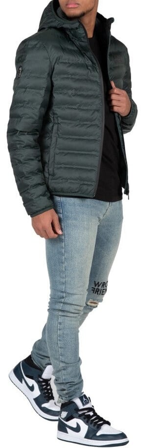 Wrong Friends NEW YORK JACKET - DARK GREEN Groen