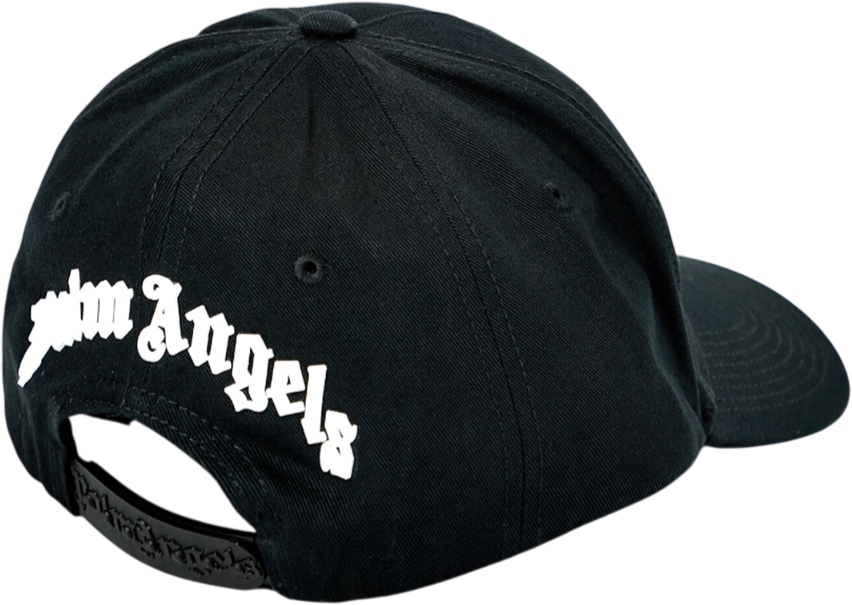 Palm Angels cappello baseball nero Zwart