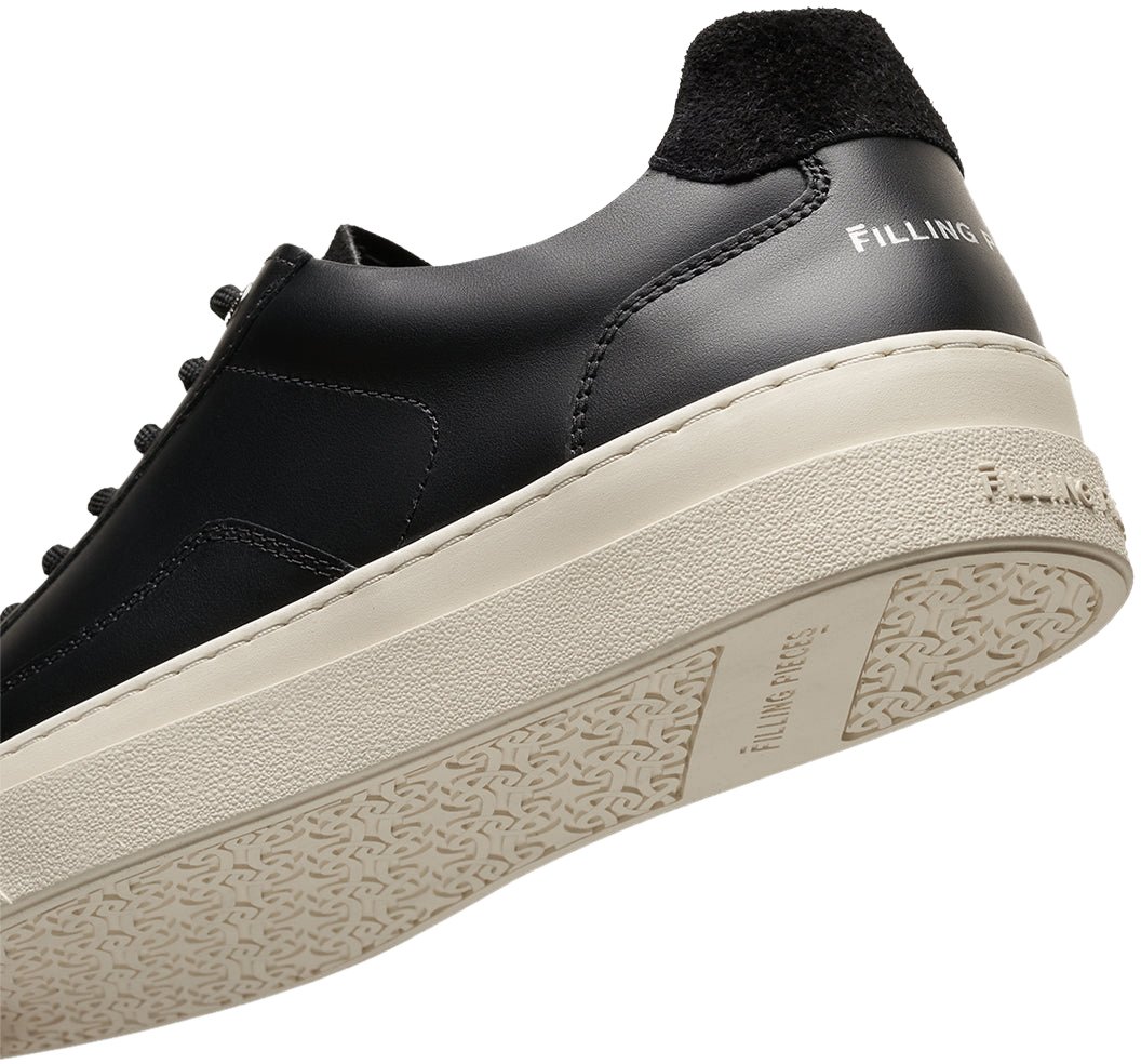 Filling Pieces Heren Mondo Viera Sneaker Zwart Zwart