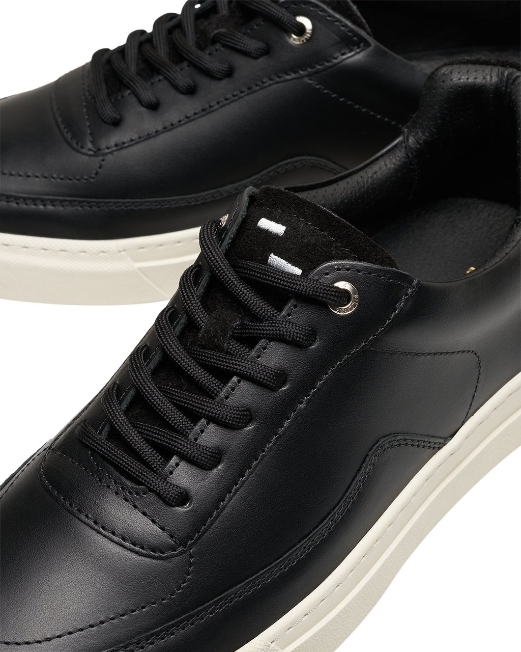 Filling Pieces Heren Mondo Viera Sneaker Zwart Zwart