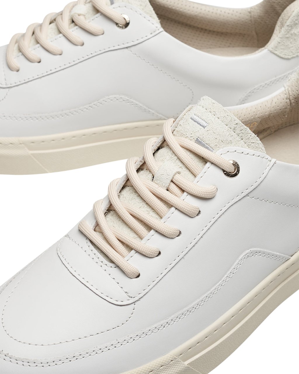 Filling Pieces Heren Mondo Viera Sneaker Wit Wit