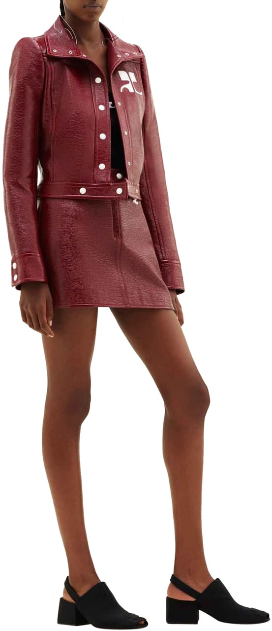 COURREGES Reissue Vinyl Jacket Rood