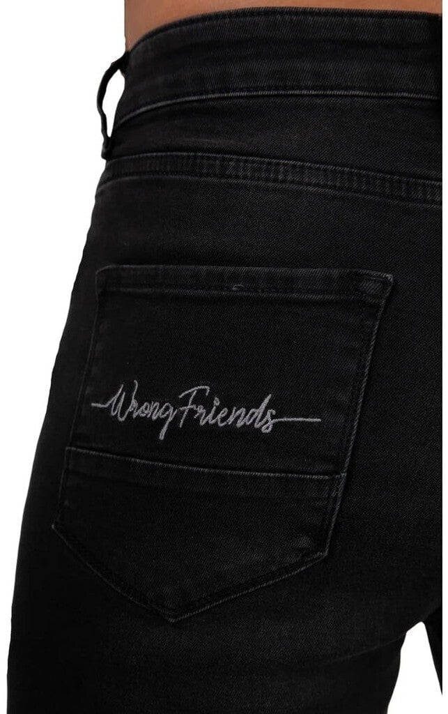Wrong Friends LOS ANGELES JEANS - BLACK Zwart