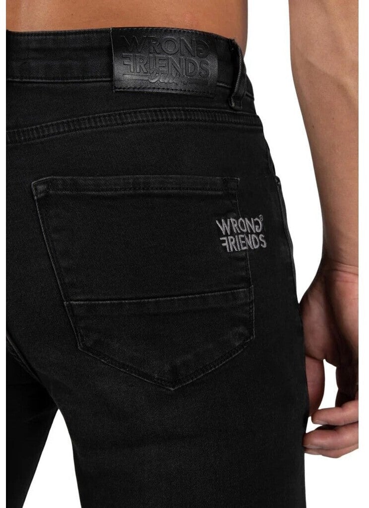 Wrong Friends LOS ANGELES JEANS - BLACK Zwart