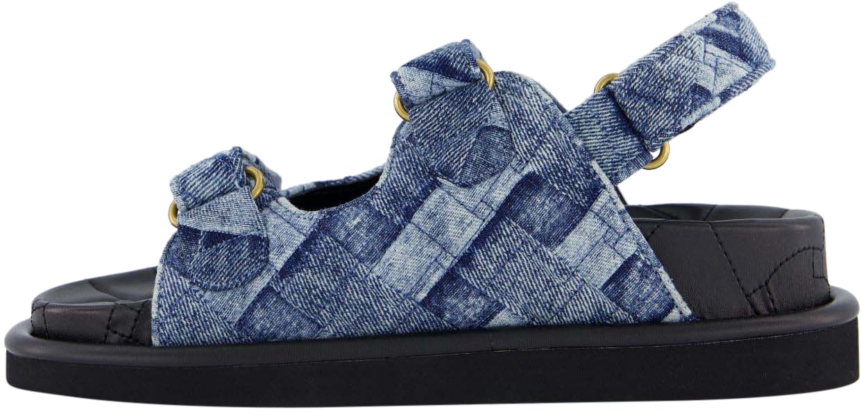 Kurt Geiger London Dames Orson Sandaal Blauw Blauw