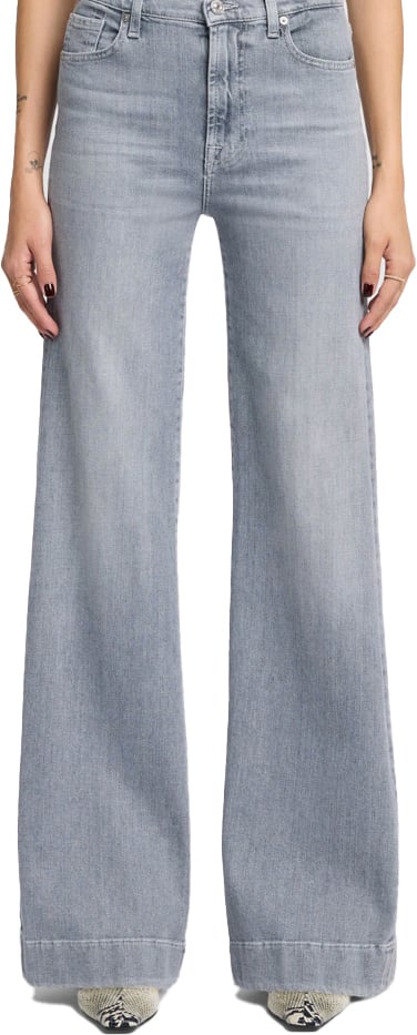 7 For All Mankind jeans light grey modern dojo Grijs