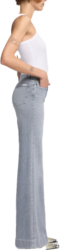 7 For All Mankind jeans light grey modern dojo Grijs