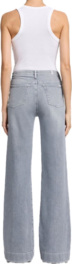 7 For All Mankind jeans light grey modern dojo Grijs