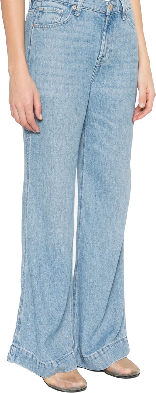 7 For All Mankind Jeans blue Dojo Blauw