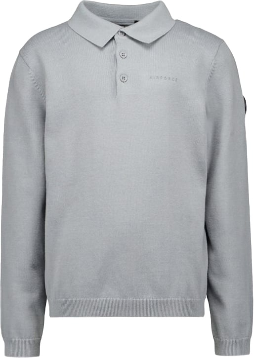 Airforce Knitwear polo Blauw