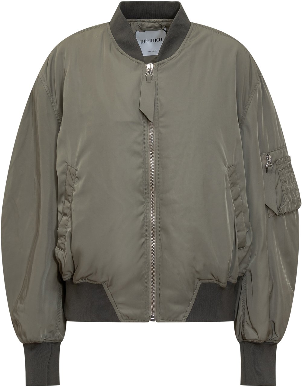 The Attico Coats Green Groen