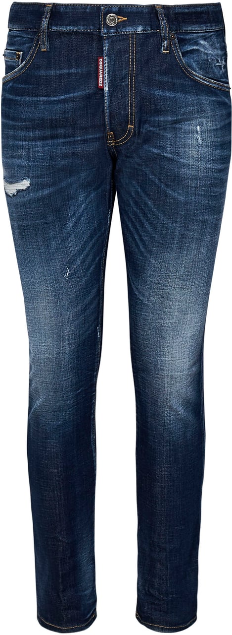Dsquared2 Heren Pants 5 Pockets Blauw Blauw