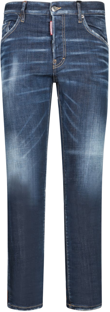 Dsquared2 Heren Pants 5 Pockets Blauw Blauw