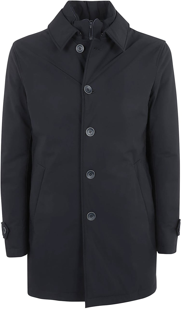 Herno Coats Blue Blauw