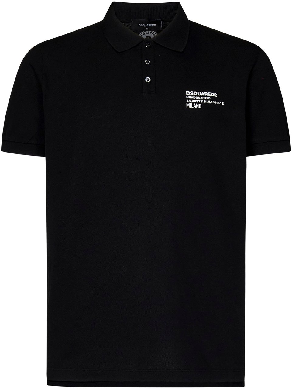 Dsquared2 Dsquared2 T-shirts and Polos Black Zwart