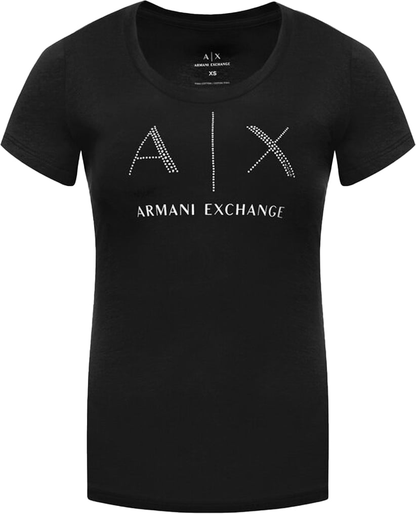 Armani Exchange T-Shirts And Polos Black Zwart
