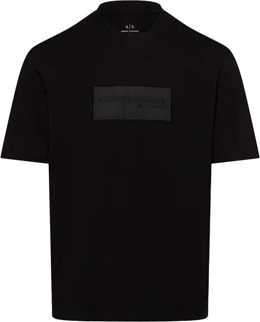 Armani Exchange T-Shirts And Polos Black Zwart