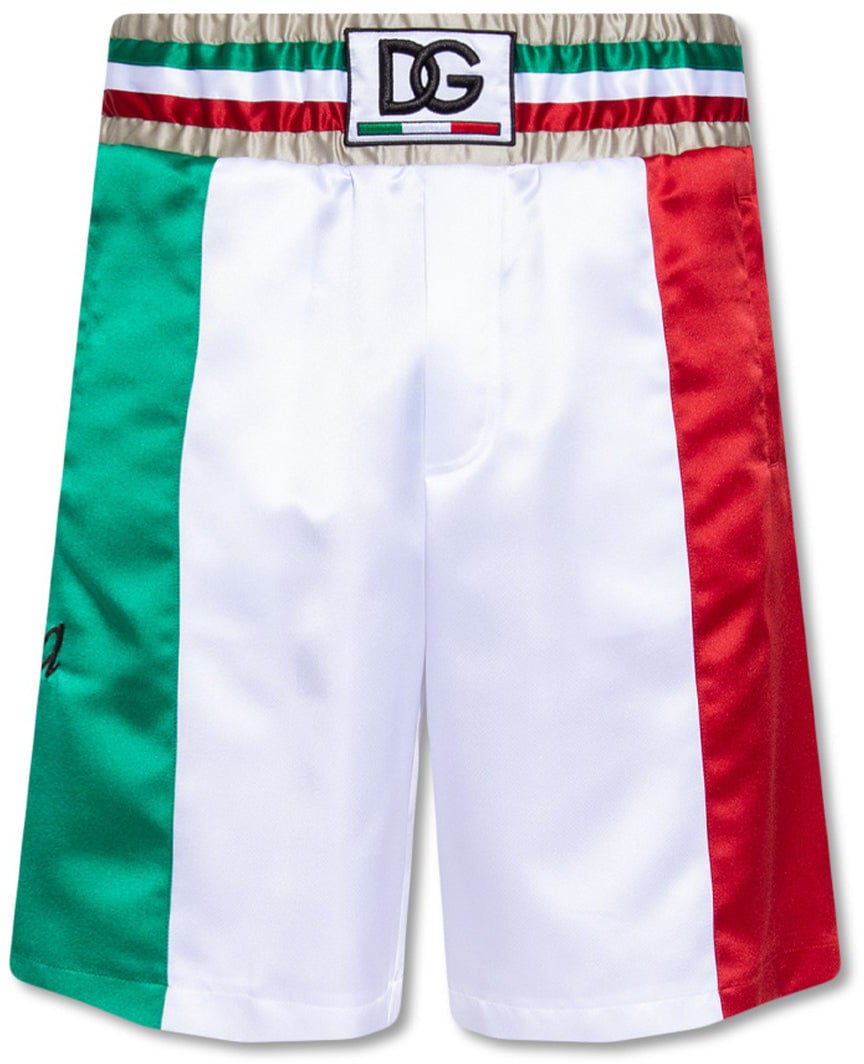 Dolce & Gabbana Dolce & Gabbana Satin Shorts Wit