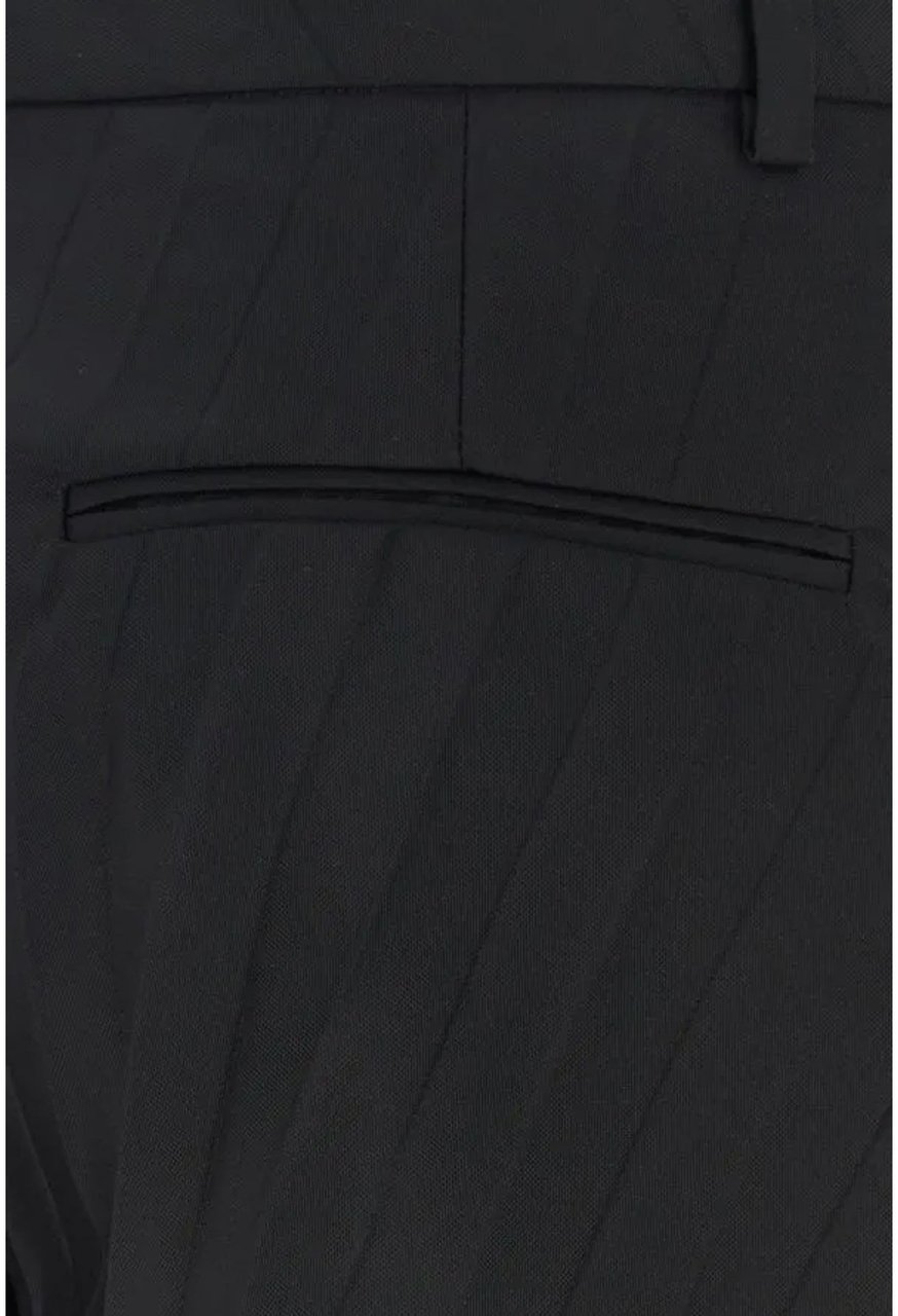 Valentino Valentino Nylon Bermuda Zwart