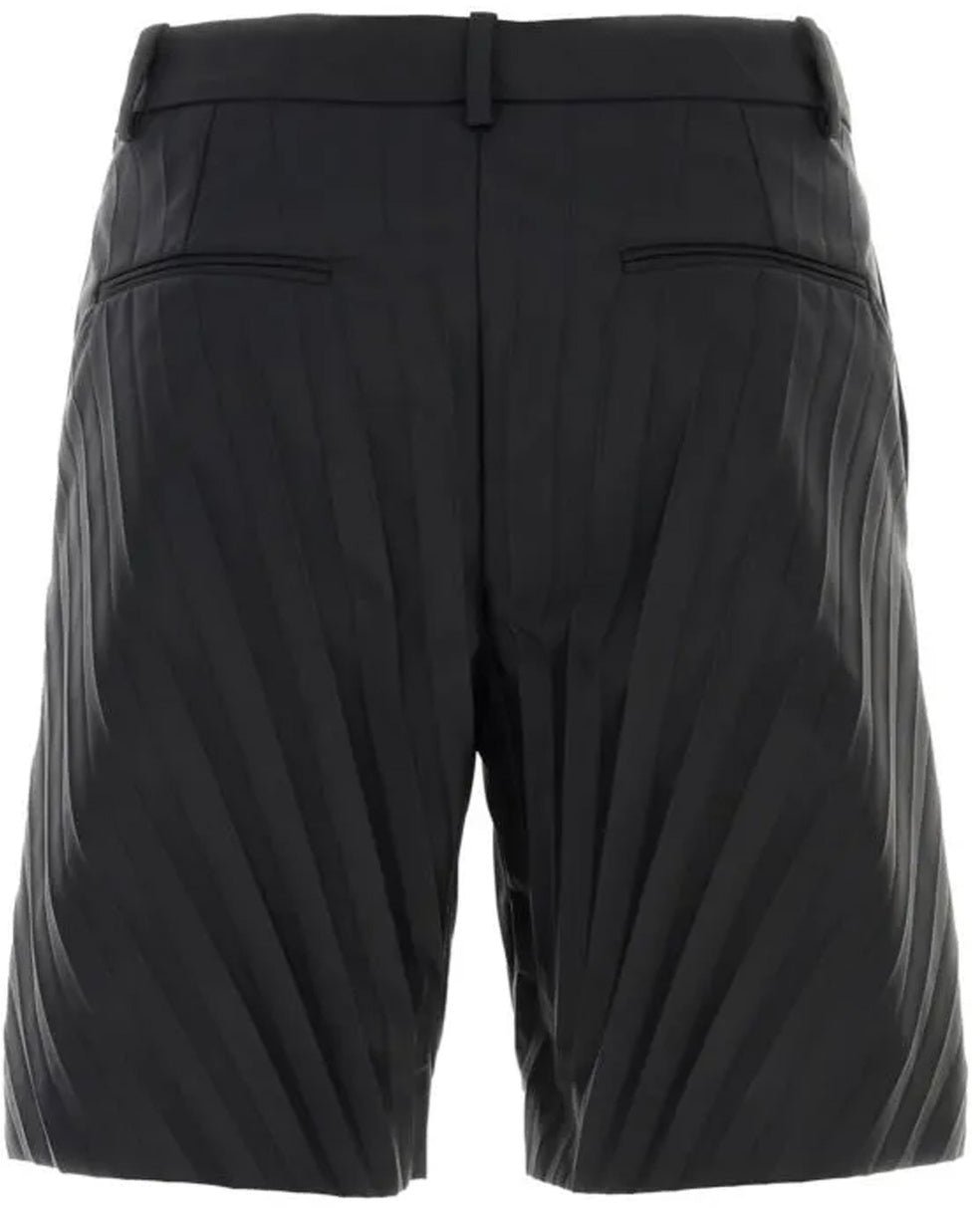 Valentino Valentino Nylon Bermuda Zwart