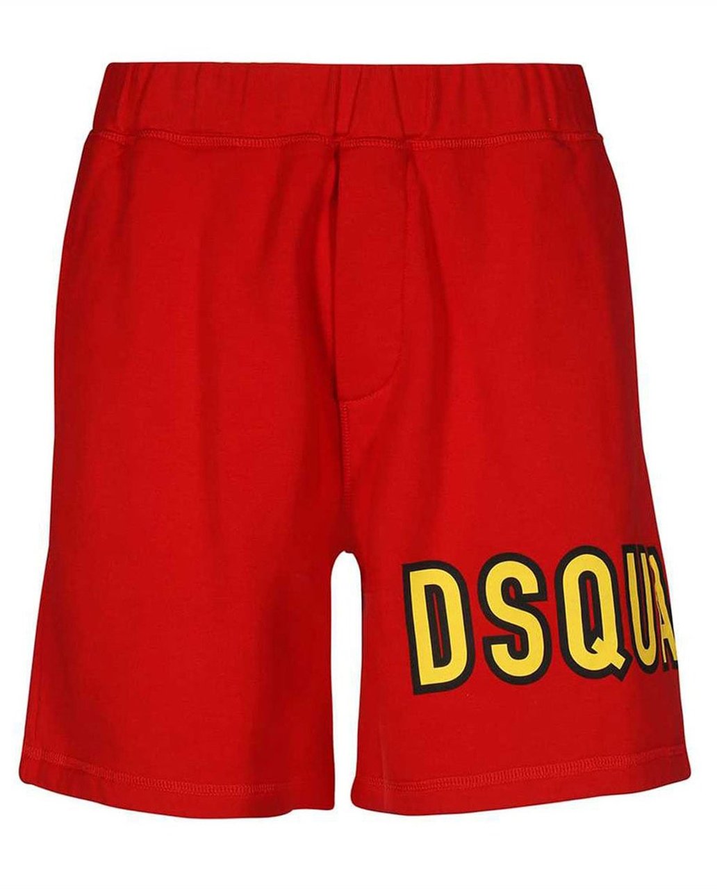 Dsquared2 Dsquared2 Cotton Logo Shorts Rood