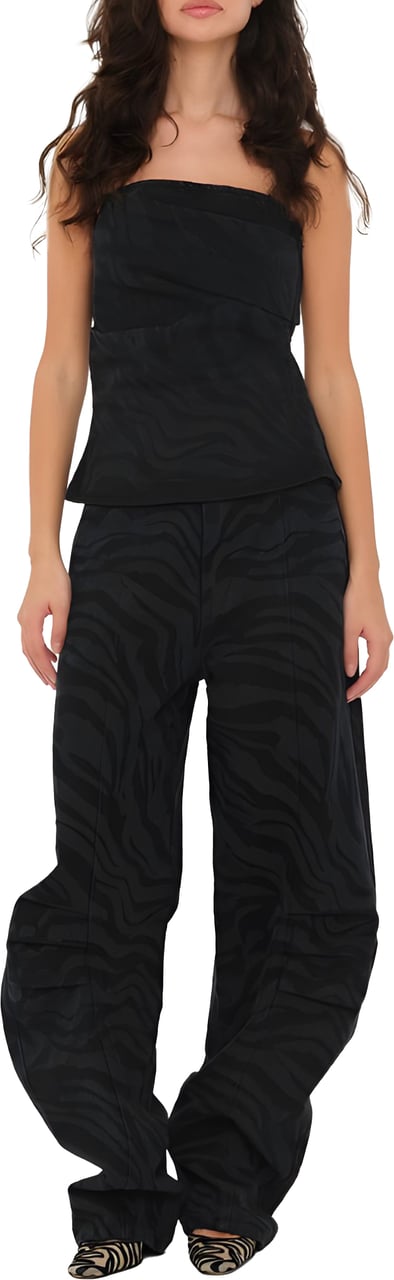 Rotate Top Black Zwart