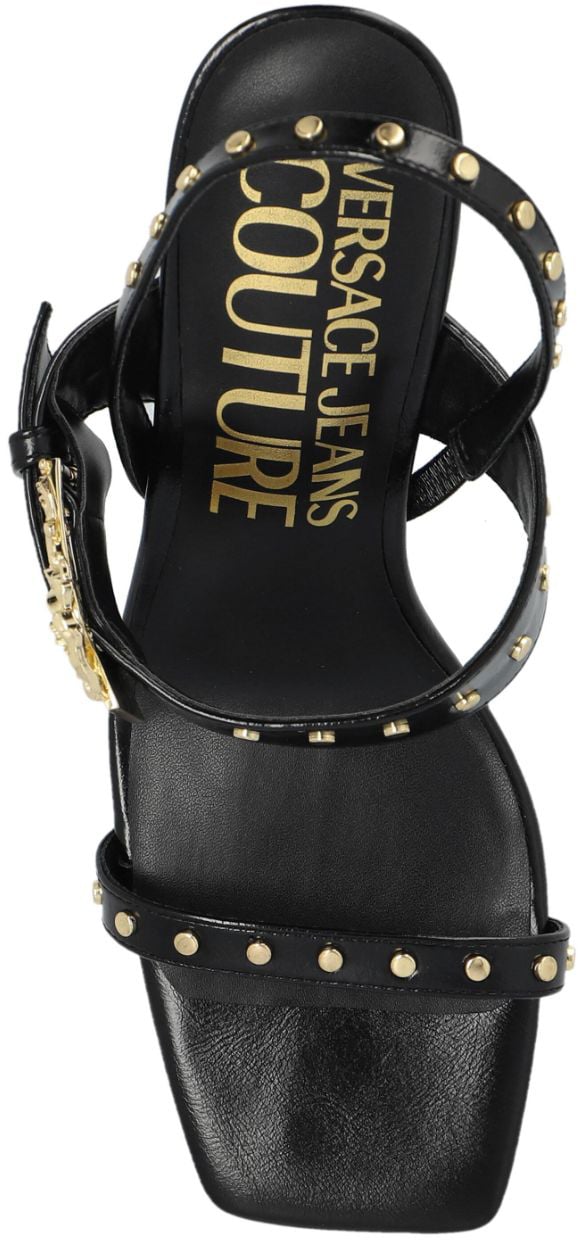 Versace Jeans Couture Sandals Black Zwart