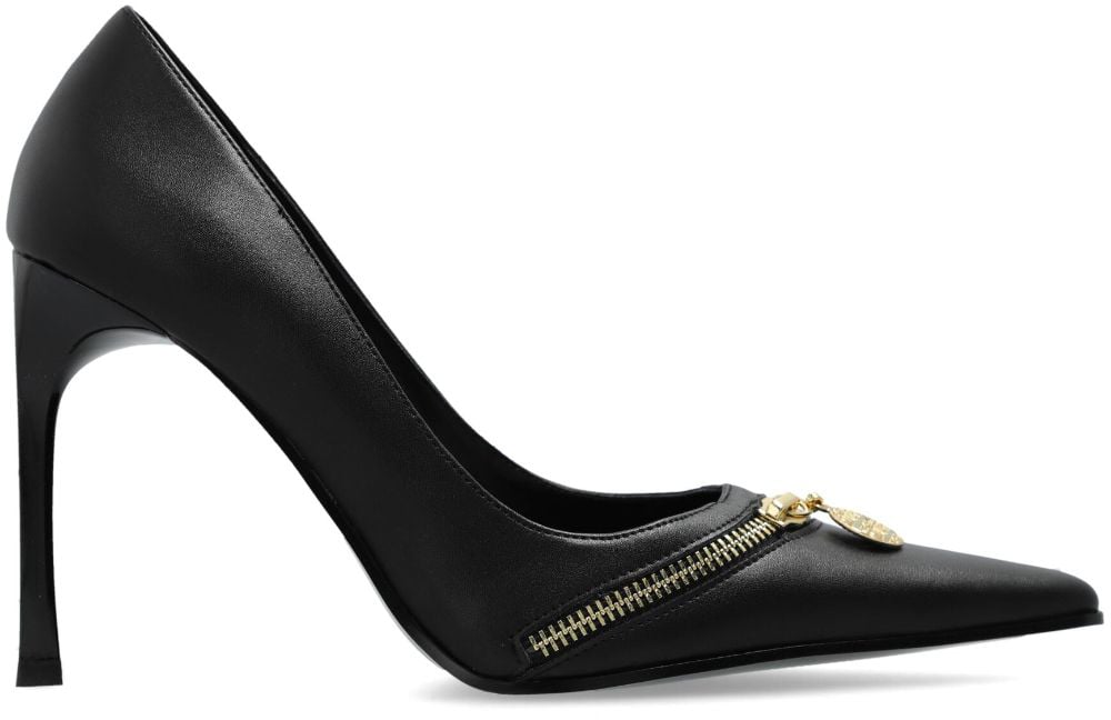 Versace Jeans Couture High Heel Shoes Black Zwart