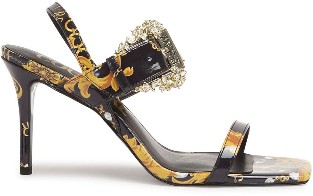 Versace Jeans Couture Sandals Black Zwart
