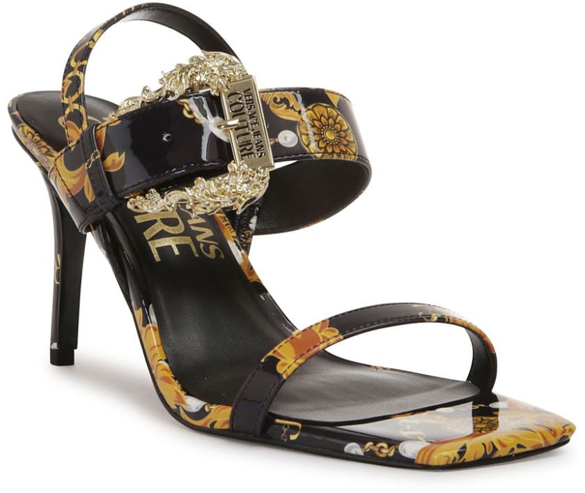 Versace Jeans Couture Sandals Black Zwart